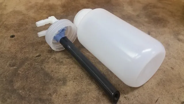 how to get coolant out of overflow out of aquarium