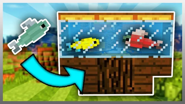 how to get fish into your aquarium minecraft survival mode