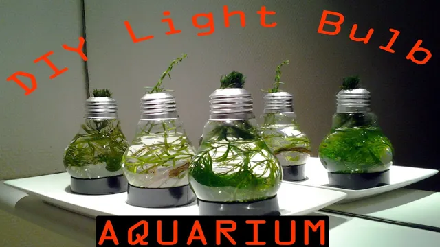 how to get light bulb out of aquarium