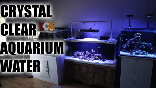 how to get perfectly clear aquarium water