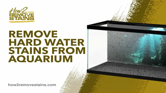 how to get rid of hard water aquarium