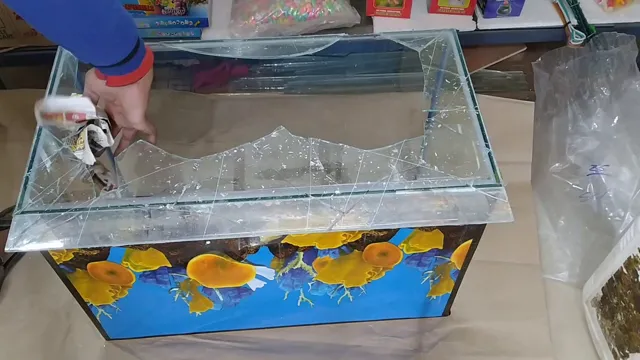 how to get scratches off aquarium glass
