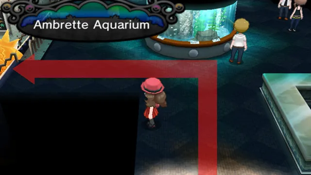 how to get to the aquarium pokemon x