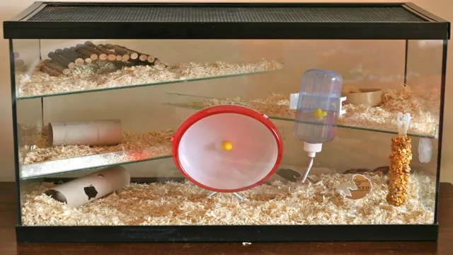 how to give your hamster water in an aquarium