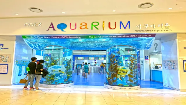 how to go to coex aquarium from myeongdong