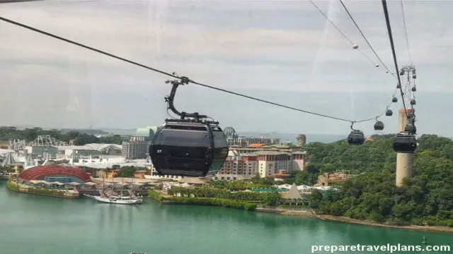 how to go to sea aquarium by cable car