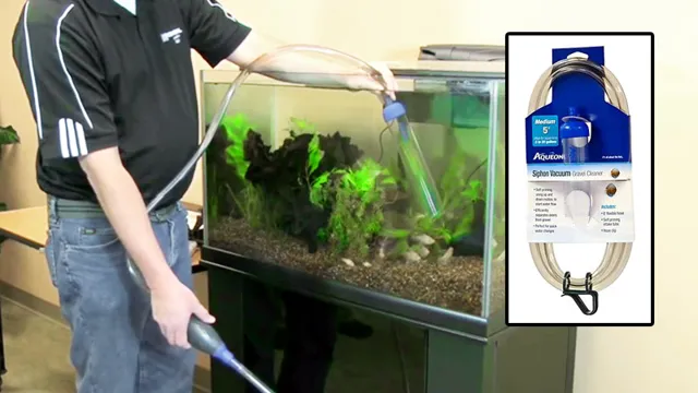 how to gravel vac aquarium