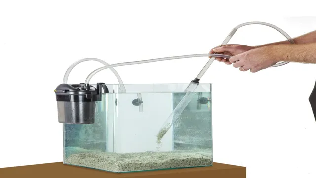 how to gravel vacuum an aquarium