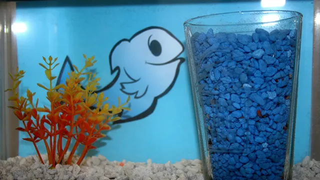 how to keep aquarium decorations from floating
