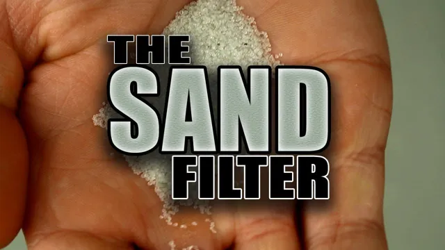 how to keep sand out of aquarium filter