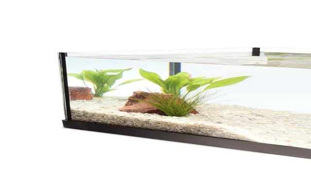 how to level water aquarium