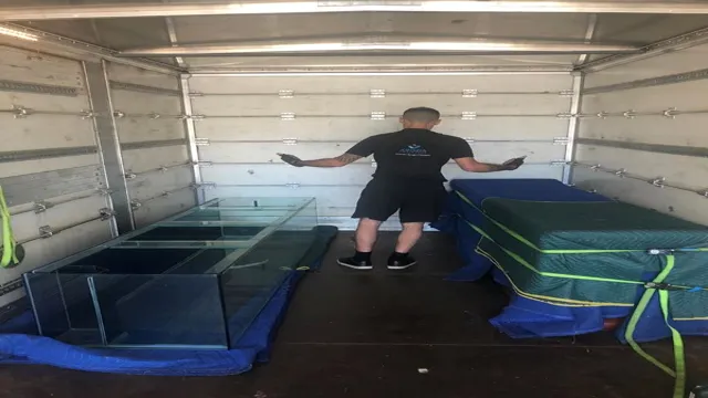 how to lift up aquarium