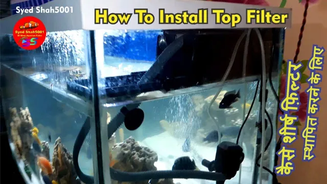 how to load a aquarium filter