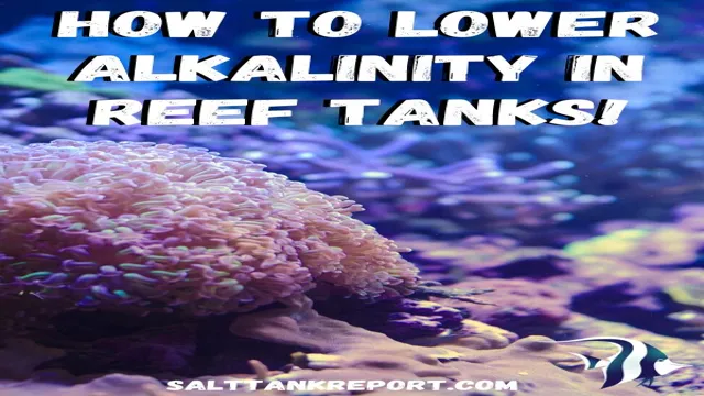 how to lower alkalinity in an aquarium