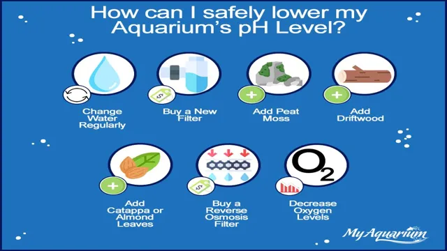 how to lower aquarium water level