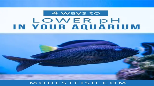 how to lower water ph in aquarium