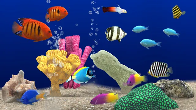 how to make a 3d aquarium background uk