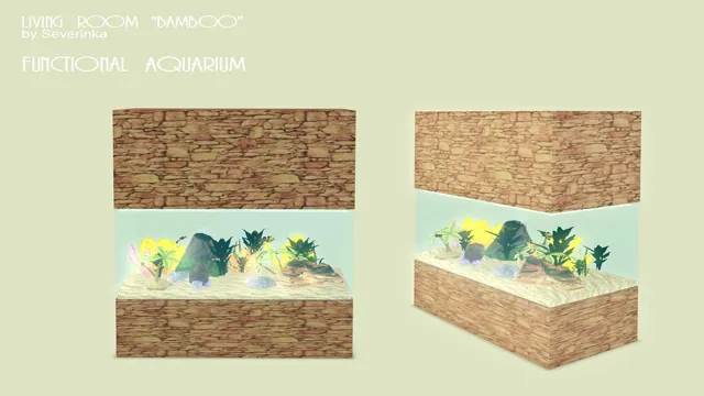 how to make a big aquarium in sims 3