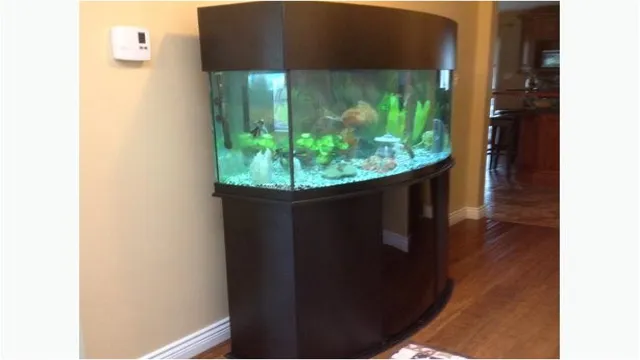 how to make a bow front aquarium stand