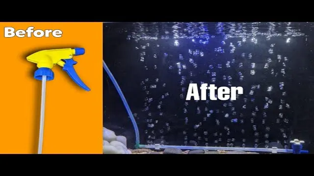 how to make a bubble wall in 20 gal aquarium