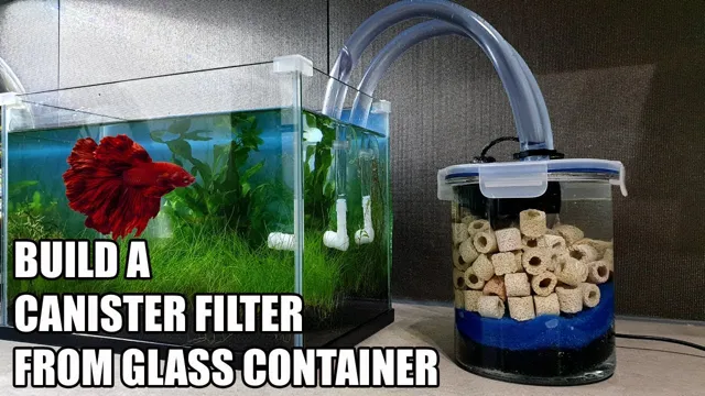 how to make a canister filter for an aquarium