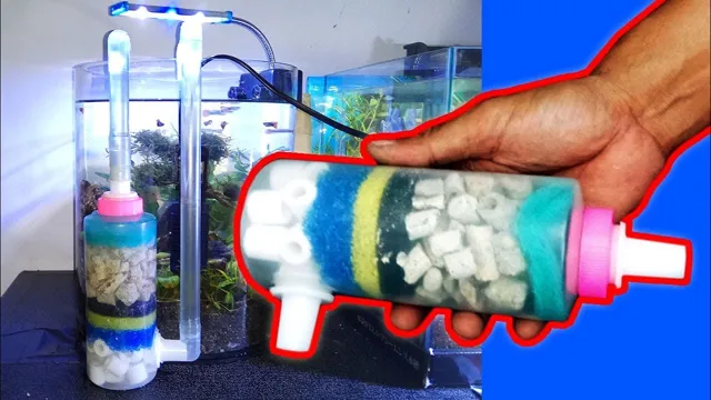 how to make a external filter for aquarium