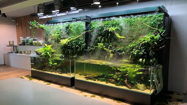 how to make a garden aquarium