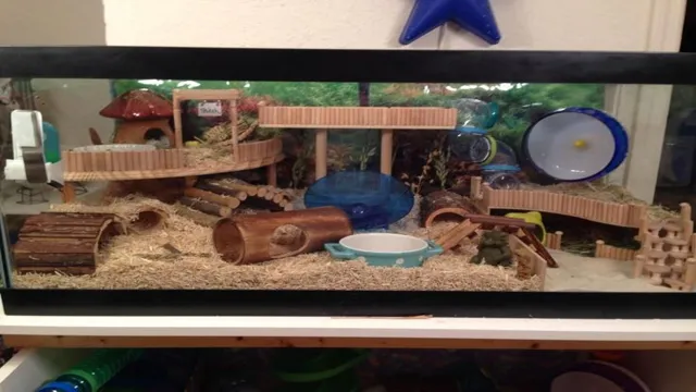 how to make a hamster aquarium cage