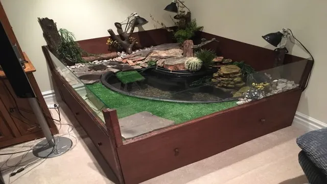 how to make a homemade turtle aquarium