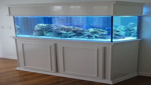 how to make a large aquarium stand