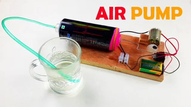 how to make a mini air pump home aquarium