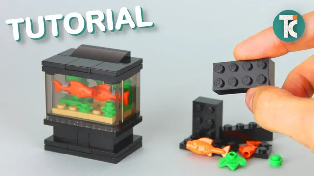 how to make a mini lego aquarium