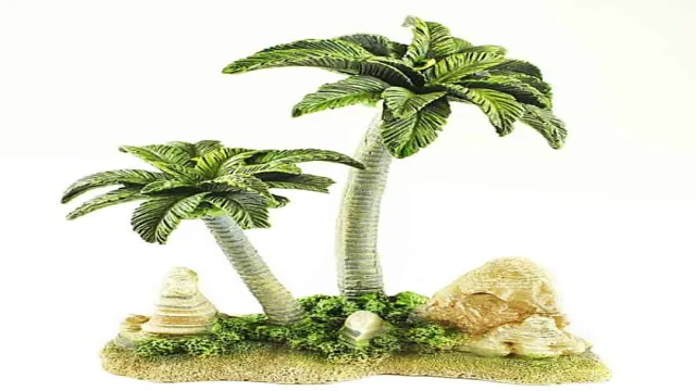 how to make a palm tree in aquarium