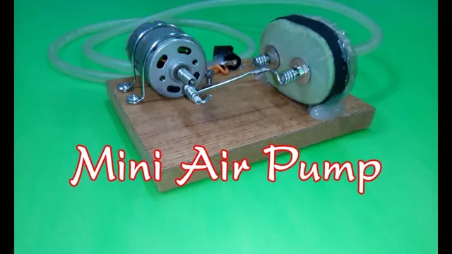 how to make a simple air pump for aquarium