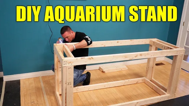 how to make a small aquarium stand