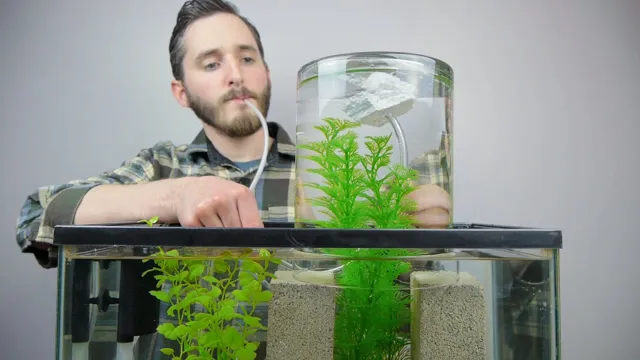 how to make a small aquarium vacuum