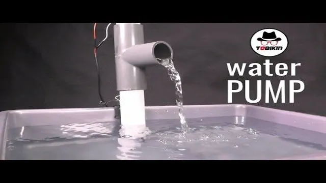 how to make a small aquarium water pump