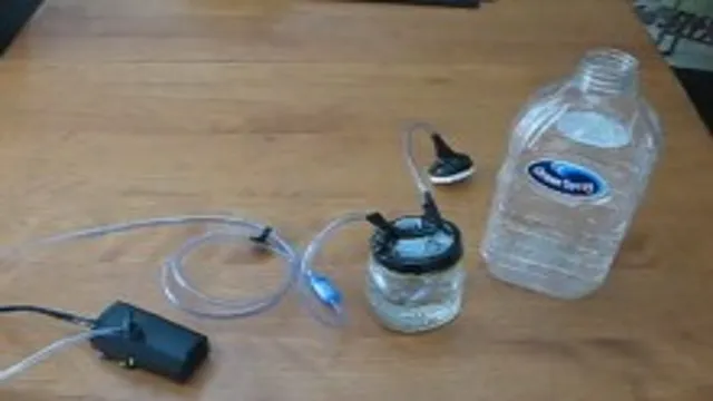 how to make a water bottle aquarium filter