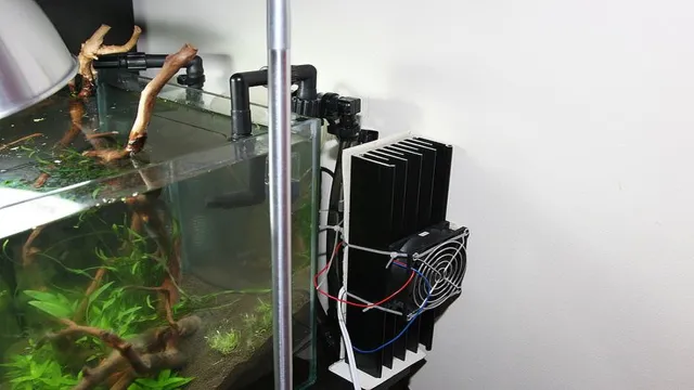 how to make a water chiller for aquarium