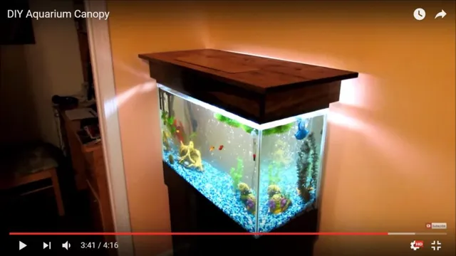 how to make an aquarium screen cover