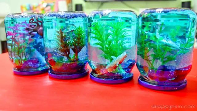 how to make an aquarium snow globe