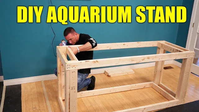 how to make an aquarium stand for cheap