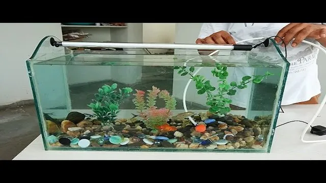 how to make aquarium at home without glass