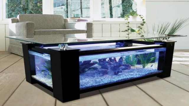 how to make aquarium coffee table