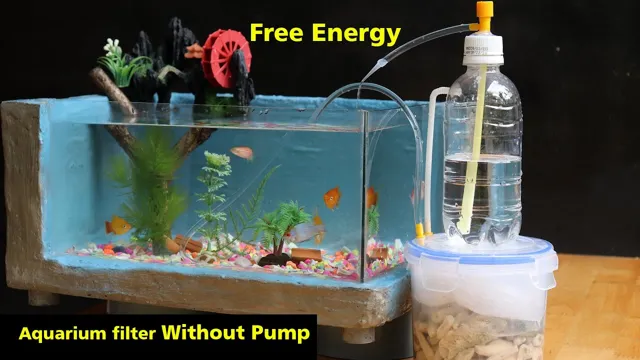 how to make aquarium filter at home easy