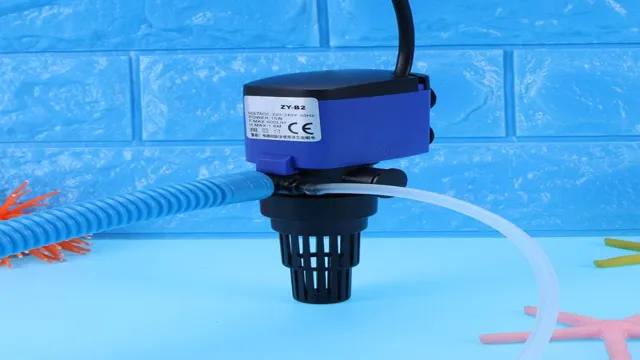 how to make aquarium filter using water pump