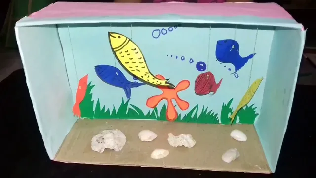 how to make aquarium for kids