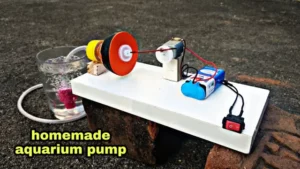 how to make aquarium pump at home