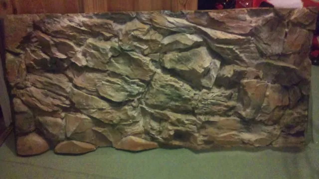 how to make aquarium rock wall