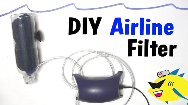 how to make aquarium uv filter air intake